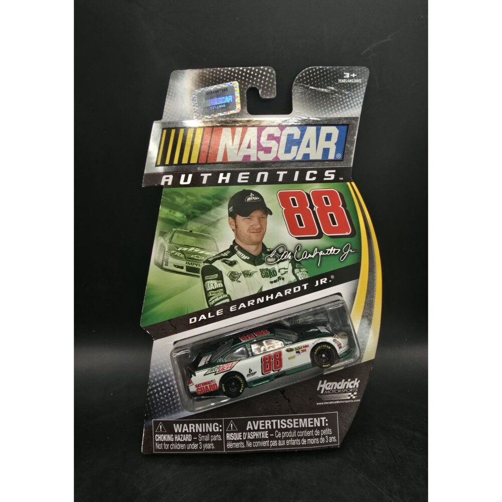 DALE EARNHARDT JR #88 2011 Mt Dew White NASCAR Authentics 1:64 Diecast Car New!